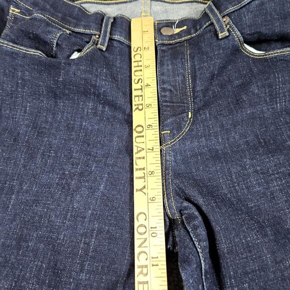 Levis Jeans Classic Bootcut Size 10 (31x31) Blue Denim Mid Rise Stretch - Picture 9 of 9